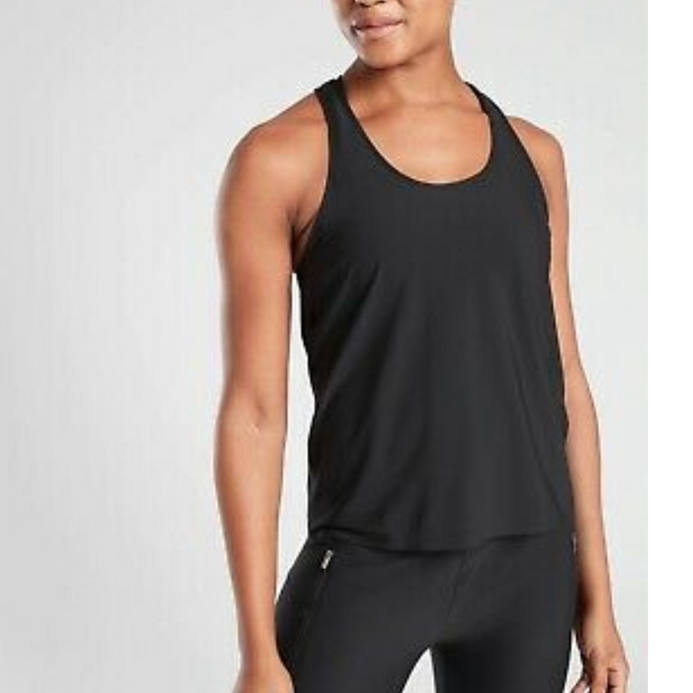 NWOT Athleta Black Tank Top Size Small